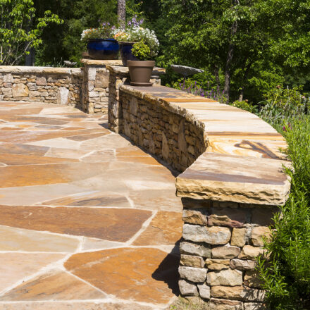 stone walls aesthetics stone man charlotte nc